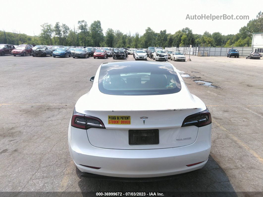 2021 Tesla Model 3 Performance White vin: 5YJ3E1EC3MF088461