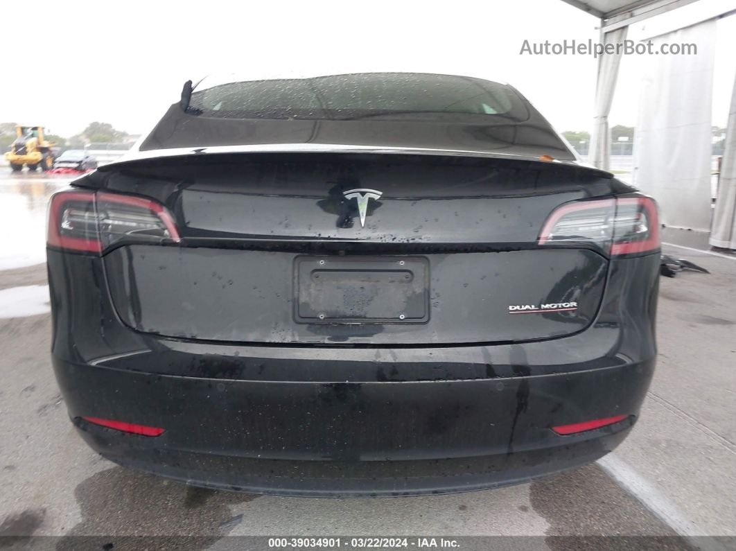 2021 Tesla Model 3 Performance Dual Motor All-wheel Drive Black vin: 5YJ3E1EC3MF990902