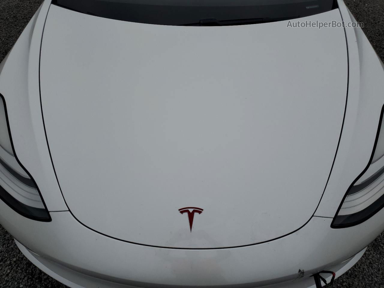 2020 Tesla Model 3  Белый vin: 5YJ3E1EC4LF627605