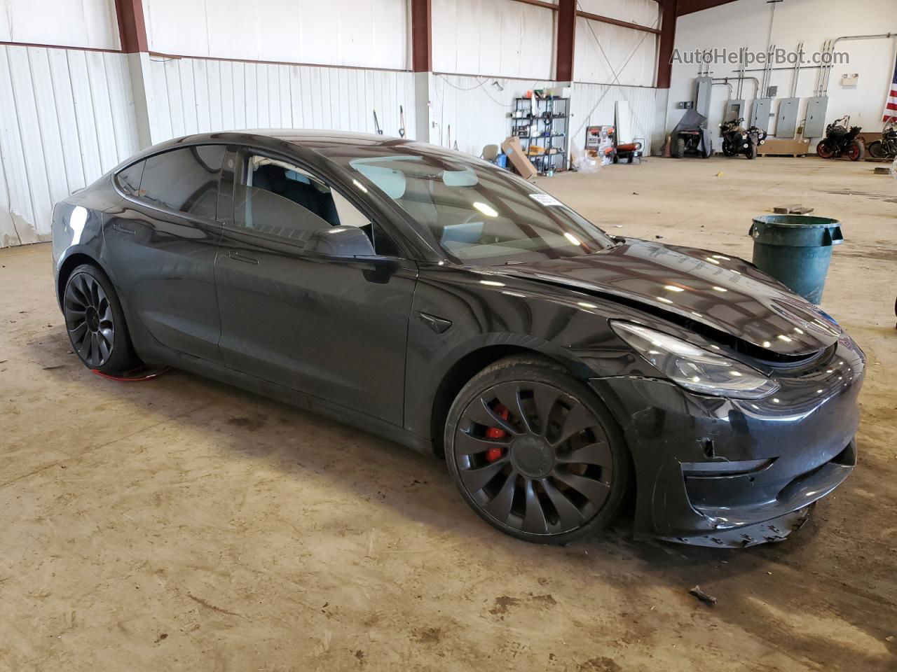 2022 Tesla Model 3  Black vin: 5YJ3E1EC4NF105544