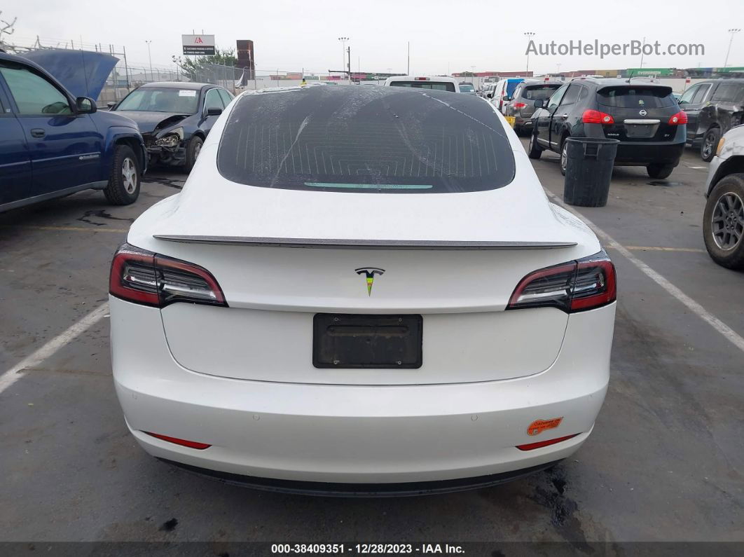 2020 Tesla Model 3 Performance Dual Motor All-wheel Drive White vin: 5YJ3E1EC5LF642114