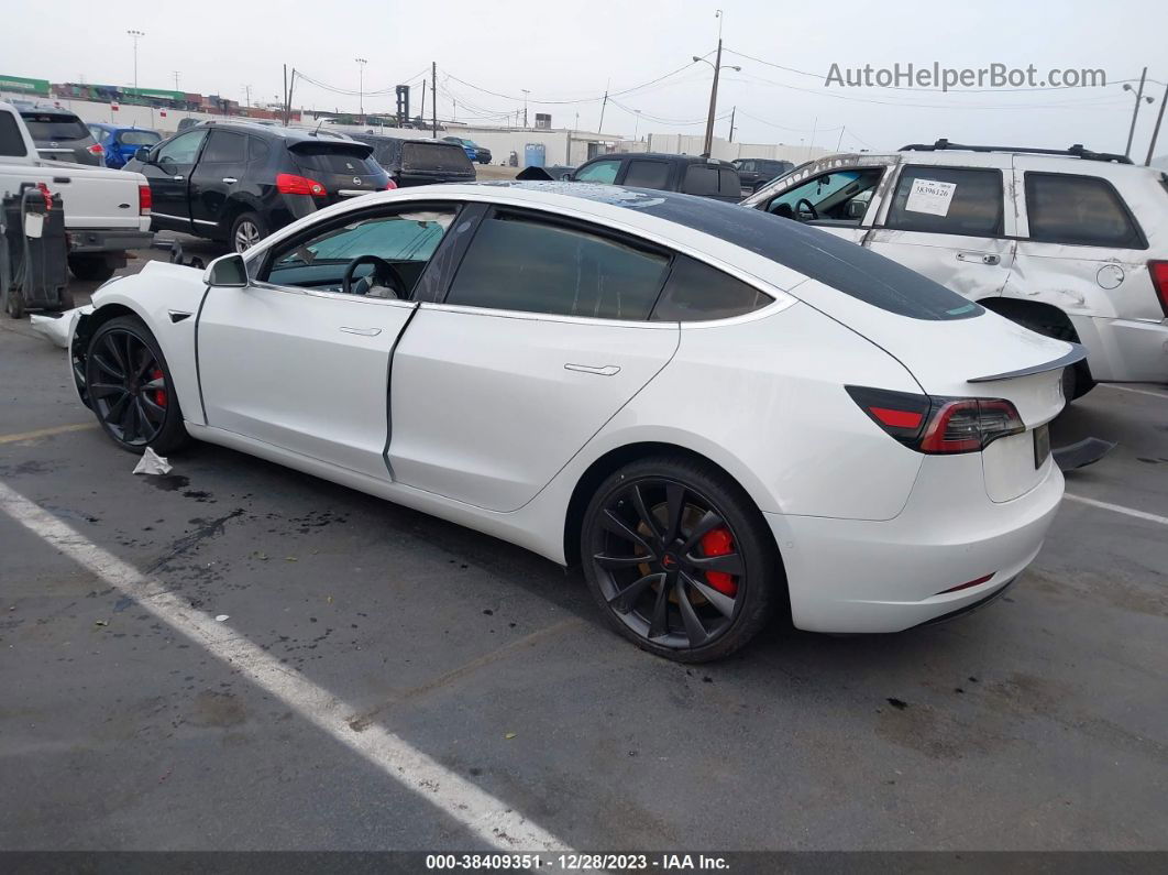 2020 Tesla Model 3 Performance Dual Motor All-wheel Drive Белый vin: 5YJ3E1EC5LF642114