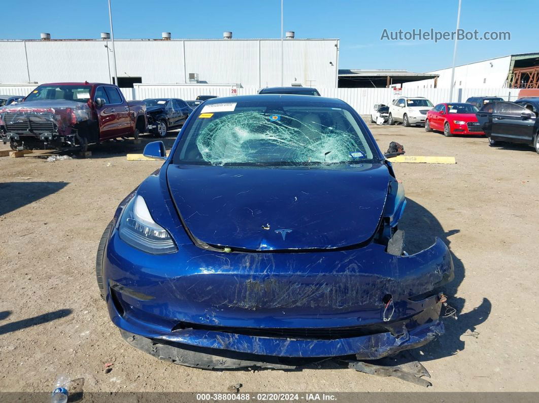 2020 Tesla Model 3 Performance Dual Motor All-wheel Drive Синий vin: 5YJ3E1EC5LF669653