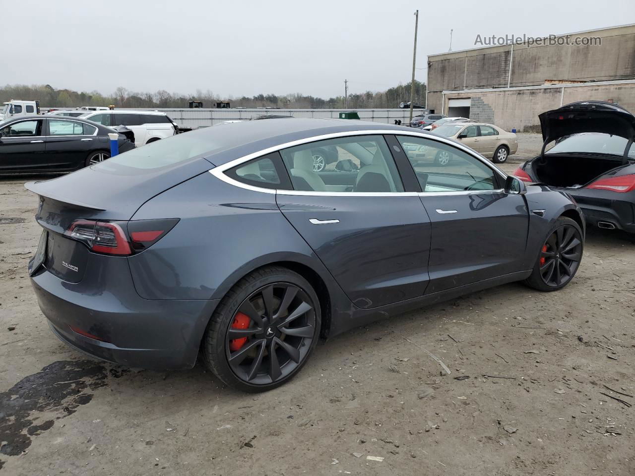 2020 Tesla Model 3  Charcoal vin: 5YJ3E1EC5LF714672