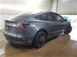 2022 Tesla Model 3  Gray vin: 5YJ3E1EC5NF204390