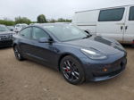 2022 Tesla Model 3  Gray vin: 5YJ3E1EC5NF328336