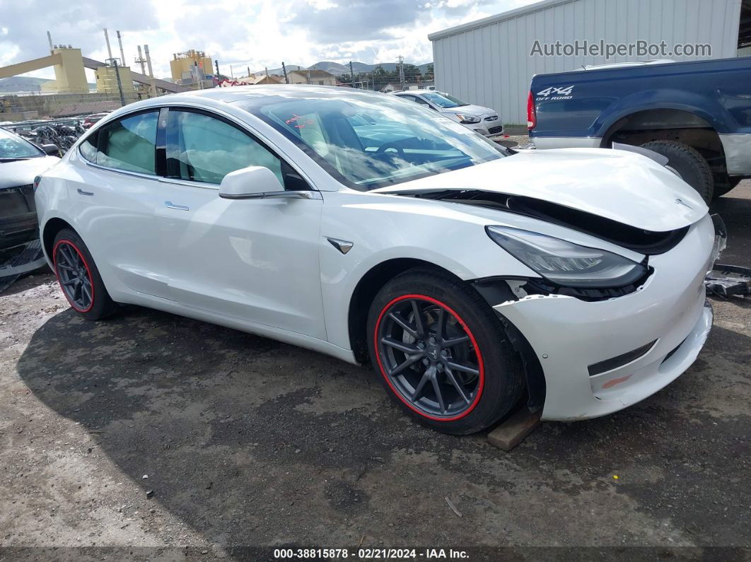 2020 Tesla Model 3 Performance Dual Motor All-wheel Drive White vin: 5YJ3E1EC6LF602589