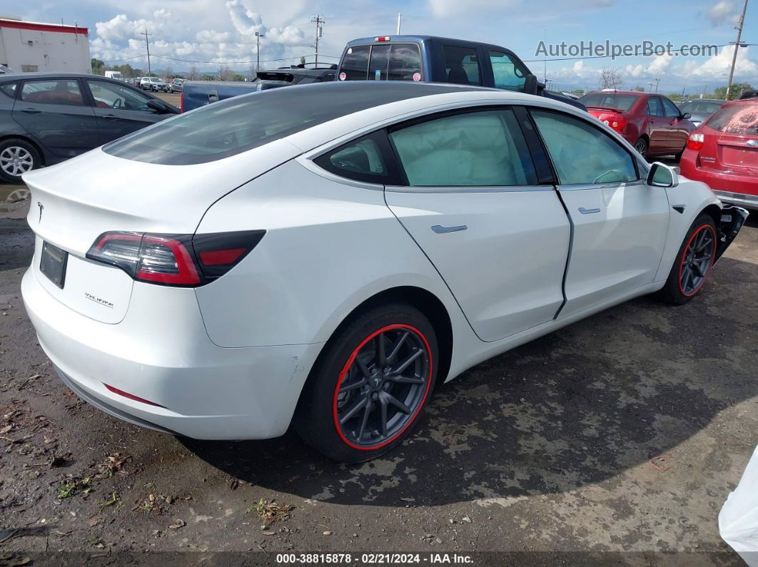 2020 Tesla Model 3 Performance Dual Motor All-wheel Drive White vin: 5YJ3E1EC6LF602589