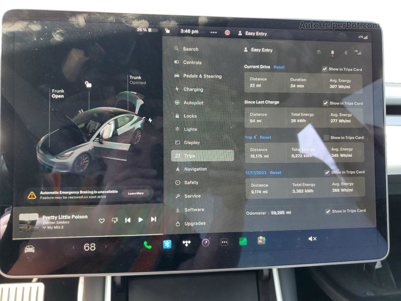 2020 Tesla Model 3  Charcoal vin: 5YJ3E1EC6LF603399