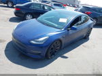 2020 Tesla Model 3 Performance Blue vin: 5YJ3E1EC6LF647094