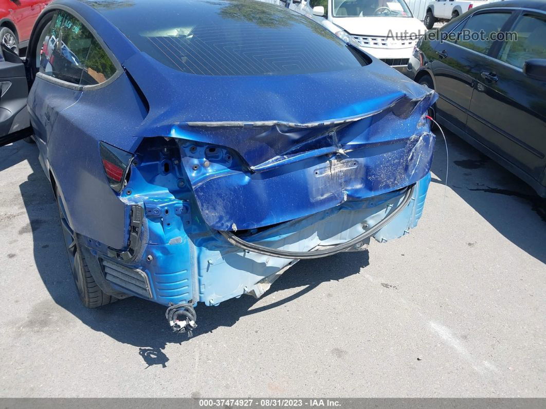 2020 Tesla Model 3 Performance Blue vin: 5YJ3E1EC6LF647094