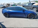 2020 Tesla Model 3 Performance Blue vin: 5YJ3E1EC6LF647094