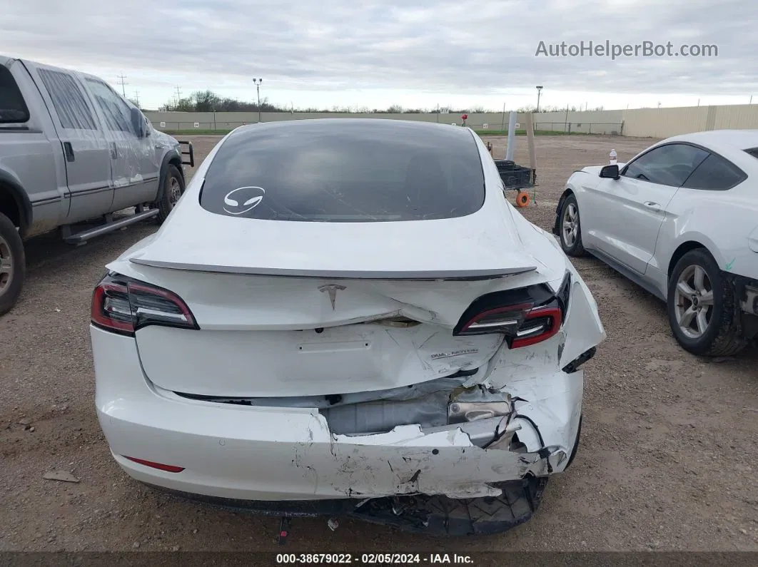 2021 Tesla Model 3 Performance Dual Motor All-wheel Drive Белый vin: 5YJ3E1EC6MF075476