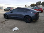 2022 Tesla Model 3  Gray vin: 5YJ3E1EC6NF363466