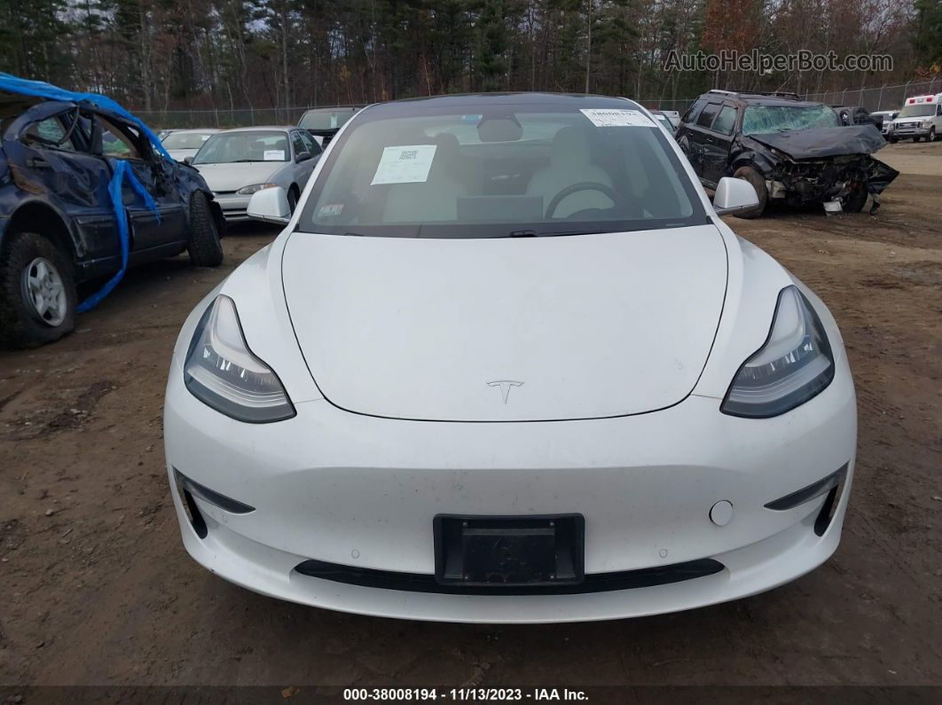 2020 Tesla Model 3 Performance Dual Motor All-wheel Drive White vin: 5YJ3E1EC7LF796517