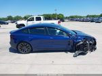 2021 Tesla Model 3 Performance Dual Motor All-wheel Drive Blue vin: 5YJ3E1EC7MF076622