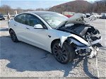 2021 Tesla Model 3 Performance Dual Motor All-wheel Drive White vin: 5YJ3E1EC7MF087328