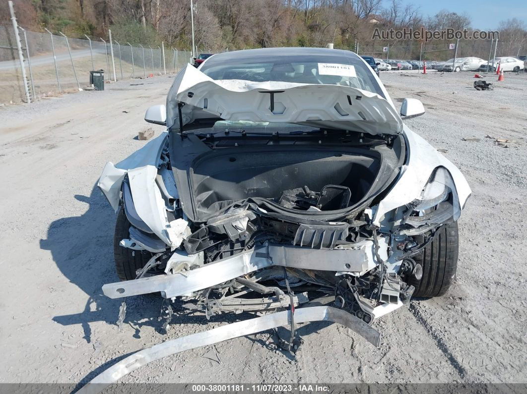 2021 Tesla Model 3 Performance Dual Motor All-wheel Drive White vin: 5YJ3E1EC7MF087328