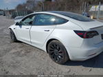 2021 Tesla Model 3 Performance Dual Motor All-wheel Drive White vin: 5YJ3E1EC7MF087328