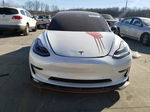 2022 Tesla Model 3  White vin: 5YJ3E1EC7NF107367