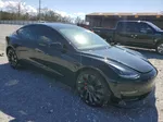 2022 Tesla Model 3  Black vin: 5YJ3E1EC7NF168332