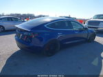 2020 Tesla Model 3 Performance Dual Motor All-wheel Drive Blue vin: 5YJ3E1EC8LF713936