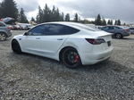 2020 Tesla Model 3  White vin: 5YJ3E1EC8LF736262