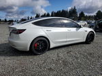 2020 Tesla Model 3  White vin: 5YJ3E1EC8LF736262