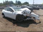 2020 Tesla Model 3 Performance White vin: 5YJ3E1EC8LF784487