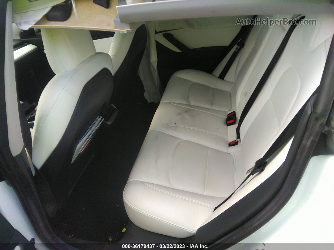 2020 Tesla Model 3 Performance White vin: 5YJ3E1EC8LF804656