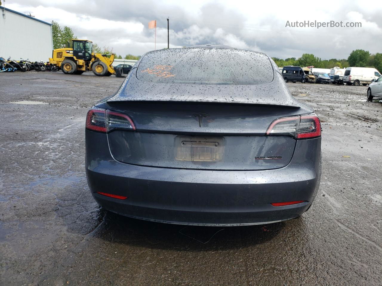 2022 Tesla Model 3  Charcoal vin: 5YJ3E1EC8NF197760