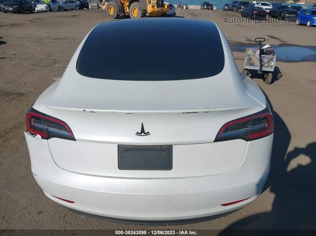 2020 Tesla Model 3 Performance Dual Motor All-wheel Drive White vin: 5YJ3E1EC9LF625137