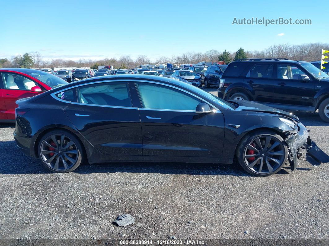 2020 Tesla Model 3 Performance Dual Motor All-wheel Drive Черный vin: 5YJ3E1EC9LF646800