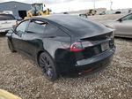 2022 Tesla Model 3  Black vin: 5YJ3E1EC9NF295423