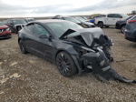 2022 Tesla Model 3  Black vin: 5YJ3E1EC9NF295423