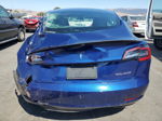 2020 Tesla Model 3  Blue vin: 5YJ3E1ECXLF719432