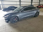 2020 Tesla Model 3  Gray vin: 5YJ3E1ECXLF791697