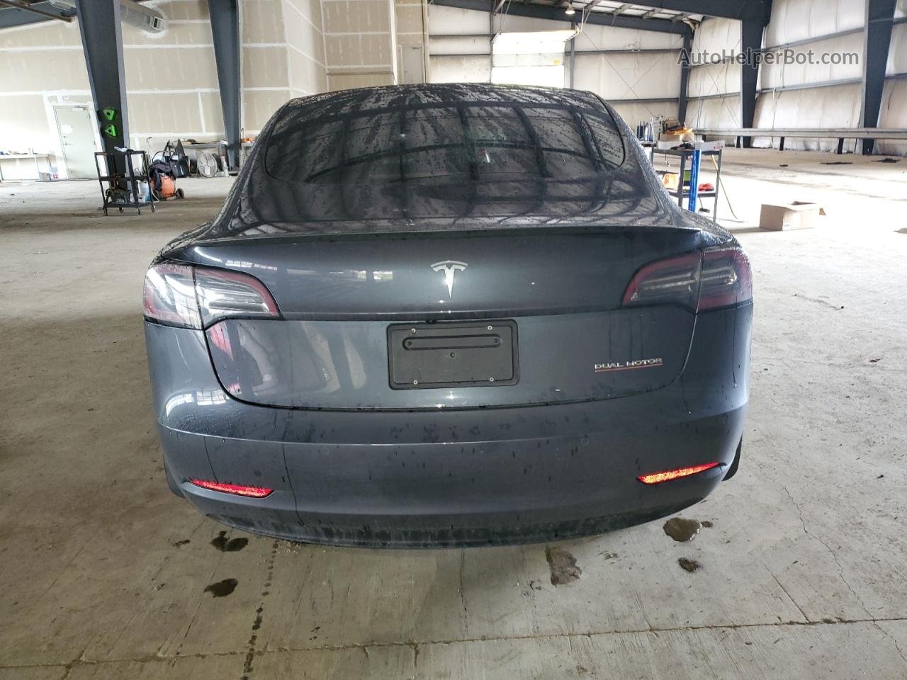 2020 Tesla Model 3  Серый vin: 5YJ3E1ECXLF791697