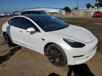 2021 Tesla Model 3  White vin: 5YJ3E1ECXMF015734