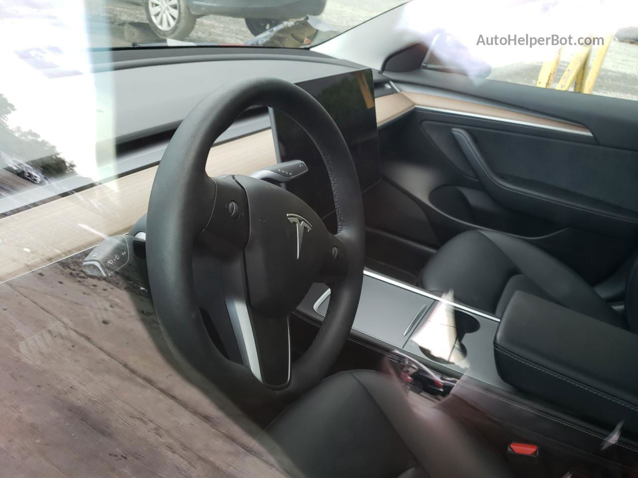 2021 Tesla Model 3  Gray vin: 5YJ3E1ECXMF077070