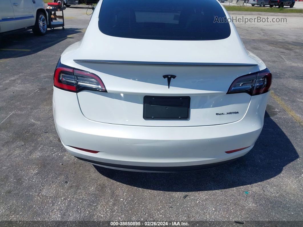 2021 Tesla Model 3 Performance Dual Motor All-wheel Drive Белый vin: 5YJ3E1ECXMF078090