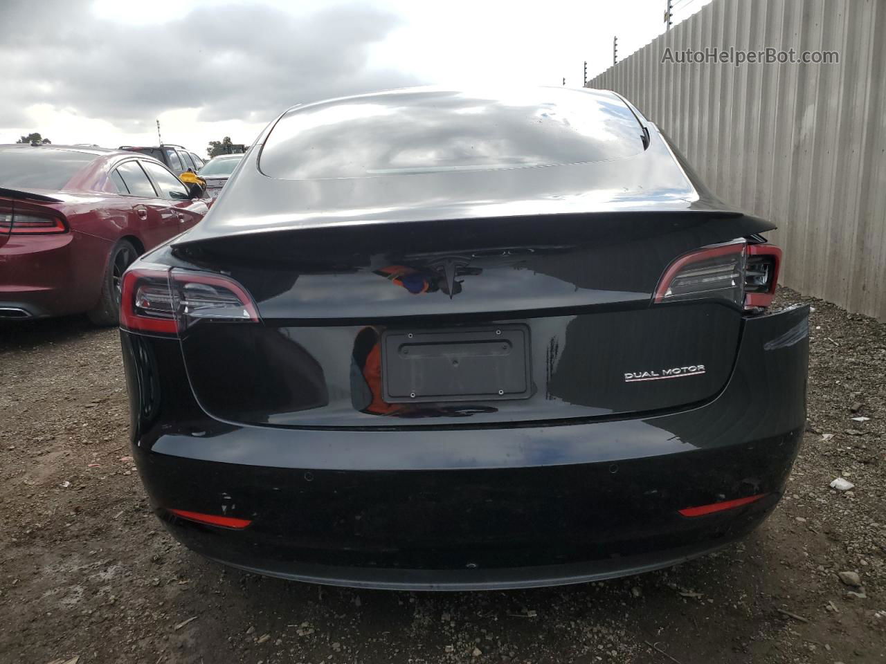 2022 Tesla Model 3  Black vin: 5YJ3E1ECXNF263936