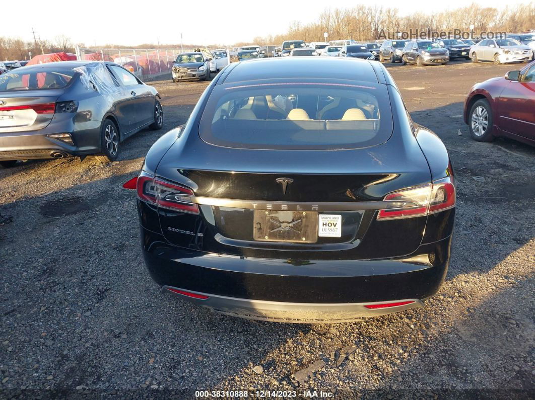 2013 Tesla Model S   Black vin: 5YJSA1AC1DFP10519