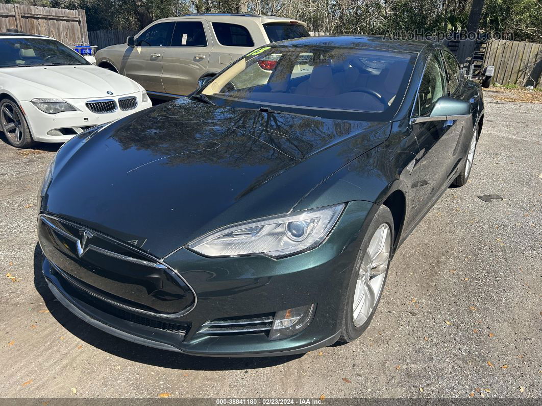 2013 Tesla Model S   Green vin: 5YJSA1AC1DFP10794