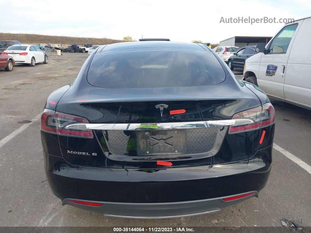 2013 Tesla Model S Black vin: 5YJSA1AC2DFP10139