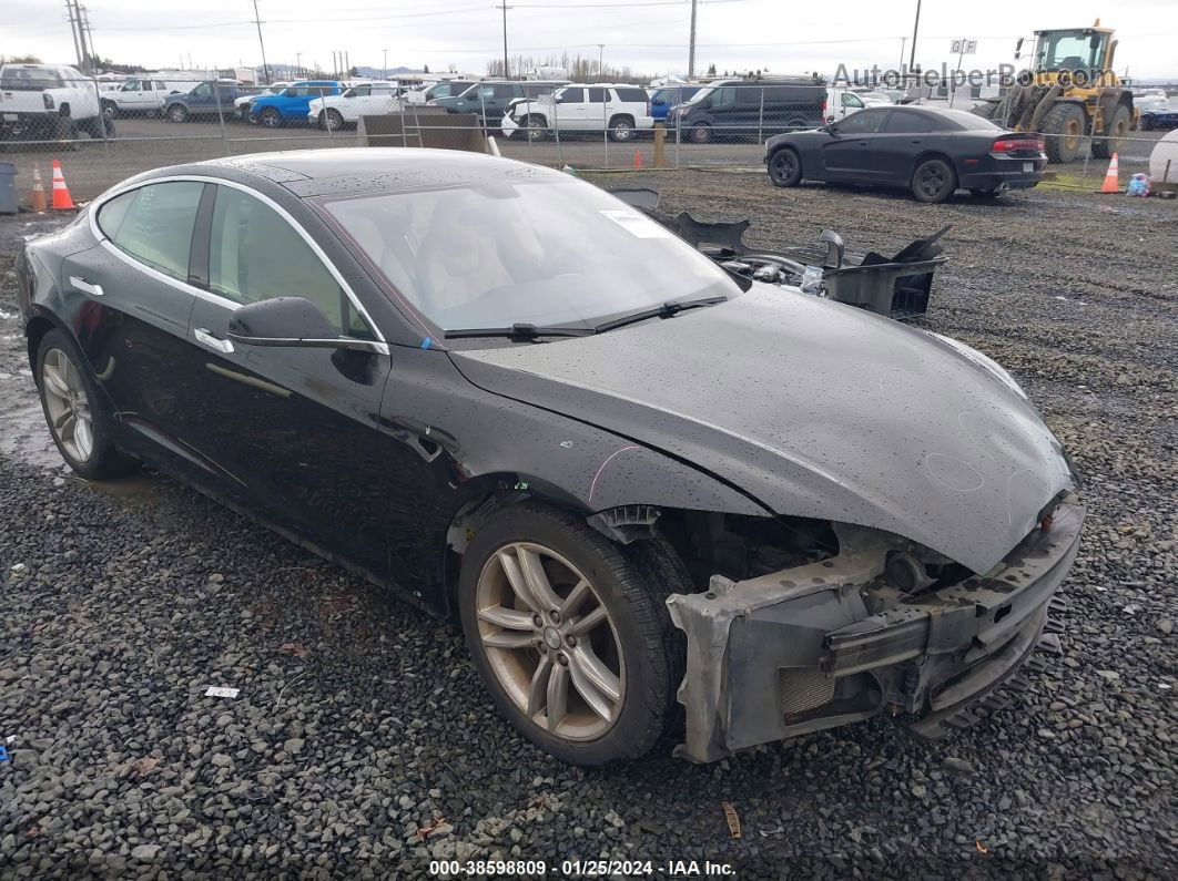 2013 Tesla Model S   Черный vin: 5YJSA1AC2DFP11159