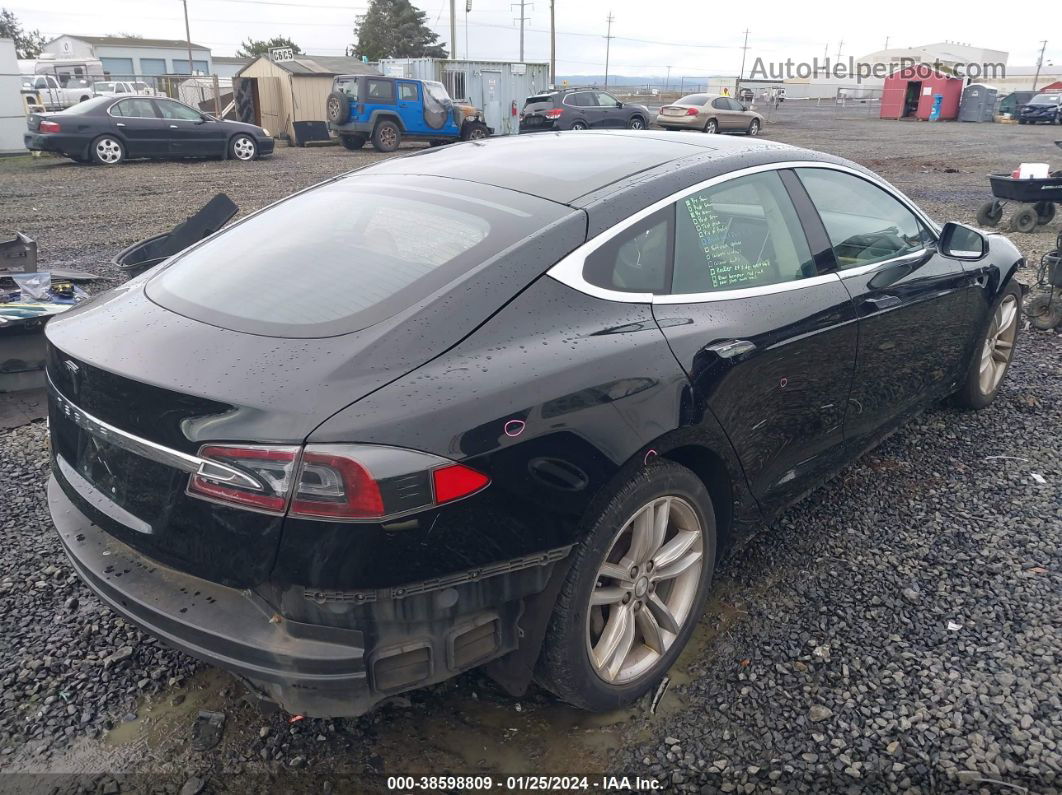 2013 Tesla Model S   Black vin: 5YJSA1AC2DFP11159