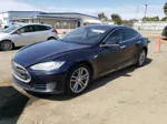 2013 Tesla Model S  Blue vin: 5YJSA1AC5DFP10717