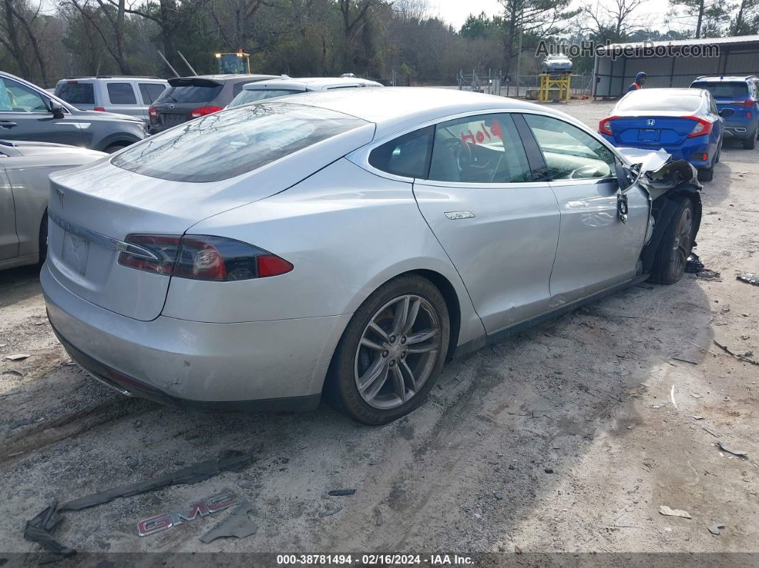 2013 Tesla Model S Silver vin: 5YJSA1AC8DFP10226