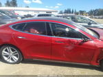 2013 Tesla Model S   Red vin: 5YJSA1AG1DFP09681